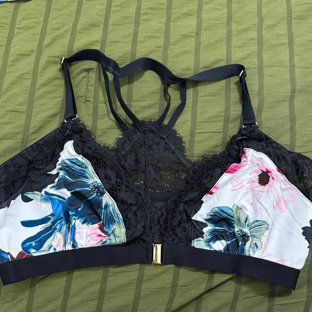 Cacique Black Lace Bralette